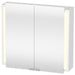 Duravit Ketho Double Door Illuminated Mirror Cabinet