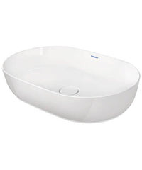 Duravit Luv Countertop Basin - 600mm Wide Tap Hole White