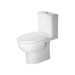 Duravit Durastyle Basic Rimless Close Coupled Toilet Open 