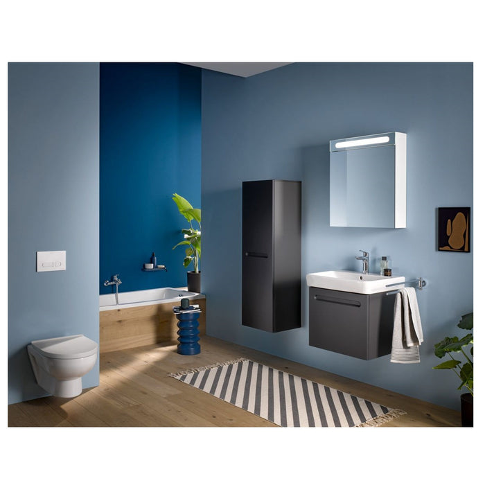 Duravit No.1 Rimless Wall Hung Toilet & Soft Close Seat