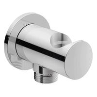 Duravit Round Shower Outlet Elbow And Handset Holder