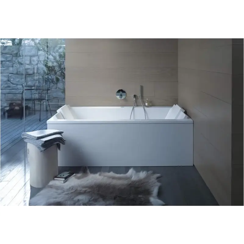 Duravit Starck 1700 x 750mm White Rectangular Bath With 