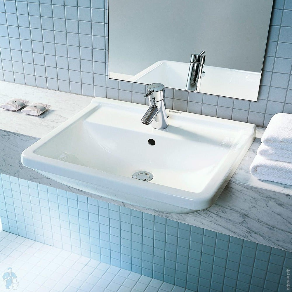 Duravit Starck 3 Semi - recessed Basin 550mm - Semi