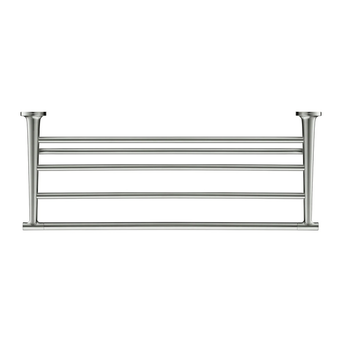 Duravit Starck T Towel Rack - Brushed Stainless Steel