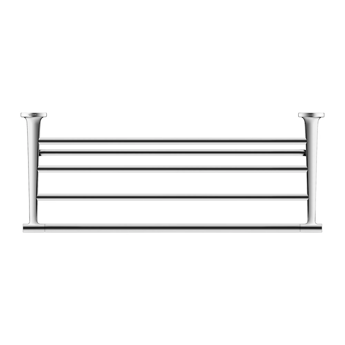 Duravit Starck T Towel Rack - Chrome - Towel Rings
