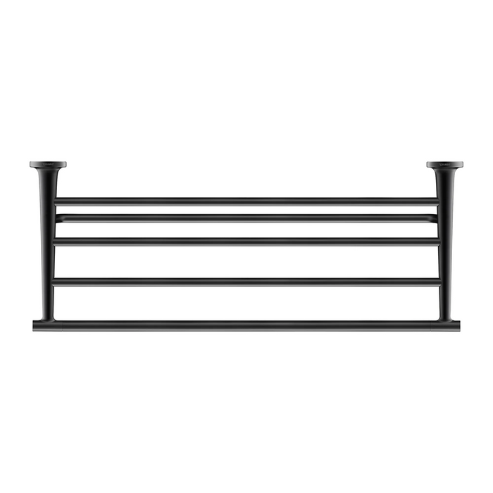 Duravit Starck T Towel Rack - Matt Black - Towel Rings