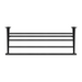 Duravit Starck T Towel Rack - Matt Black - Towel Rings