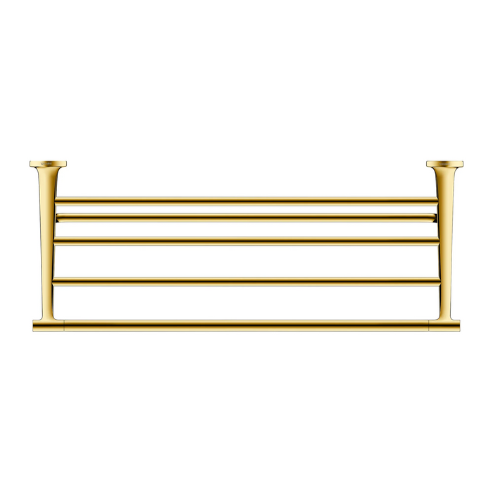 Duravit Starck T Towel Rack - Polished Gold - Towel Rings
