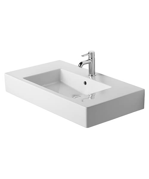 Duravit Vero Wall Hung Basin With Overflow - 850mm Wide