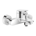 Duravit Wave Wall Mounted Bath Mixer Tap - Chrome - Bath