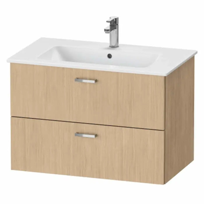 Duravit XBase Vanity Unit with Two Drawers & ME by Starck 