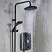 Triton Amore DuElec Electric Shower - 9.5kW - Gloss Black