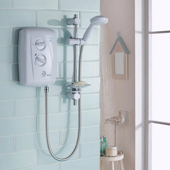 Triton T80Z 8.5kW Fast-Fit Eco Electric Shower - White