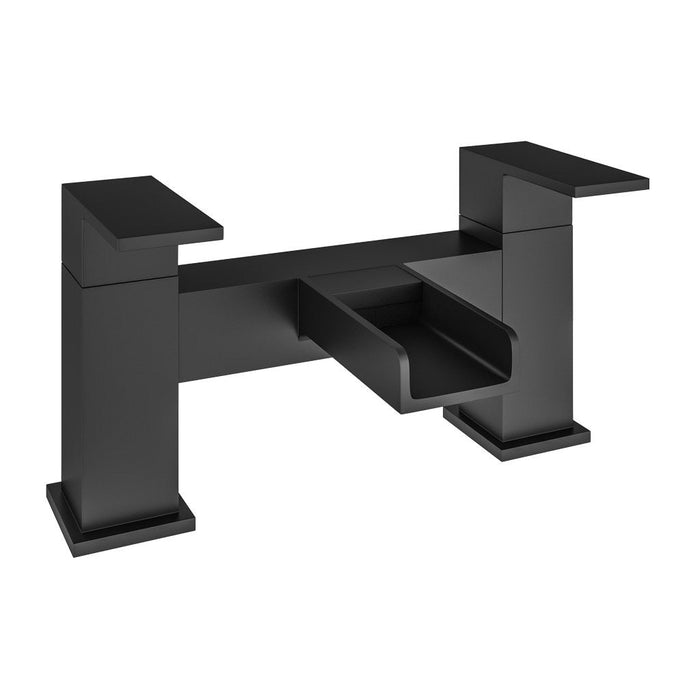 Eastbrook Abberton Bath Filler Tap - Matt Black - Bath