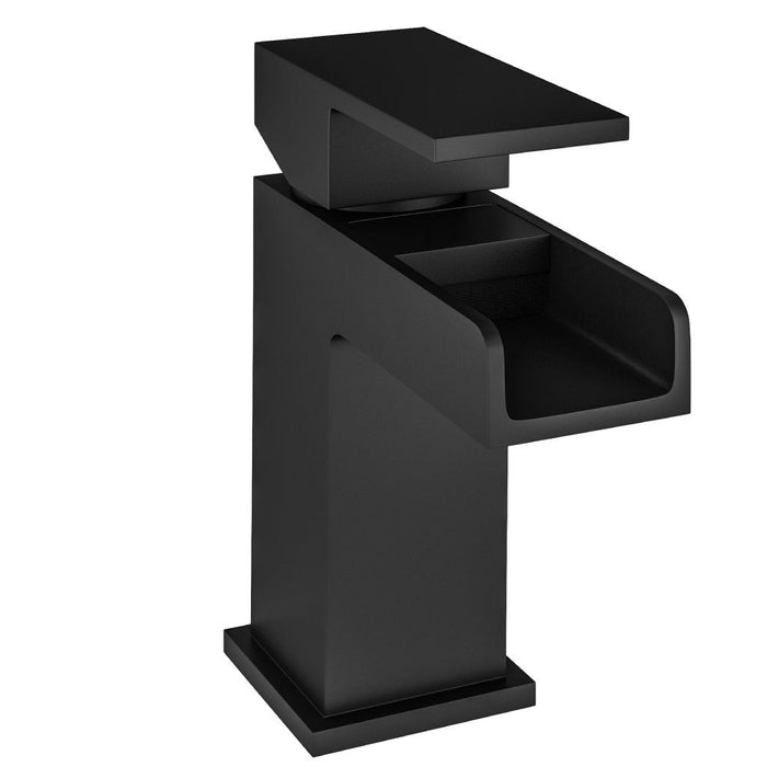 Eastbrook Abberton Mono Basin Mixer Tap With Waste - Matt