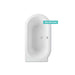 Eastbrook Advantage Deep Carronite Double Ended Bath