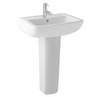 Eastbrook Andelle Basin With Full Pedestal - 540mm Wide - 1