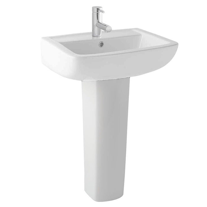 Eastbrook Andelle Basin With Full Pedestal - 540mm Wide - 1