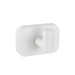 Eastbrook Asti Curve Robe Hook - Matt White - Robe Hooks