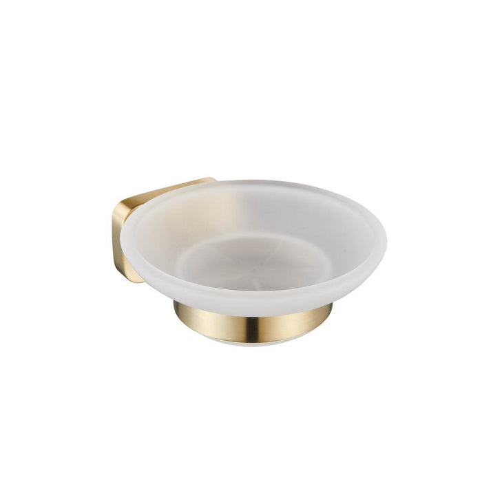 Eastbrook Asti Soap Dish - Brushed Brass - Soap Dishes &