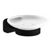 Eastbrook Asti Soap Dish - Matt Black - Soap Dishes &