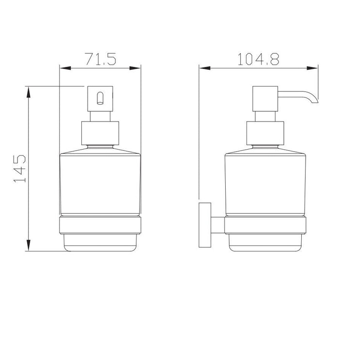 Eastbrook Asti Soap Dispenser - Soap Dishes & Dispensers