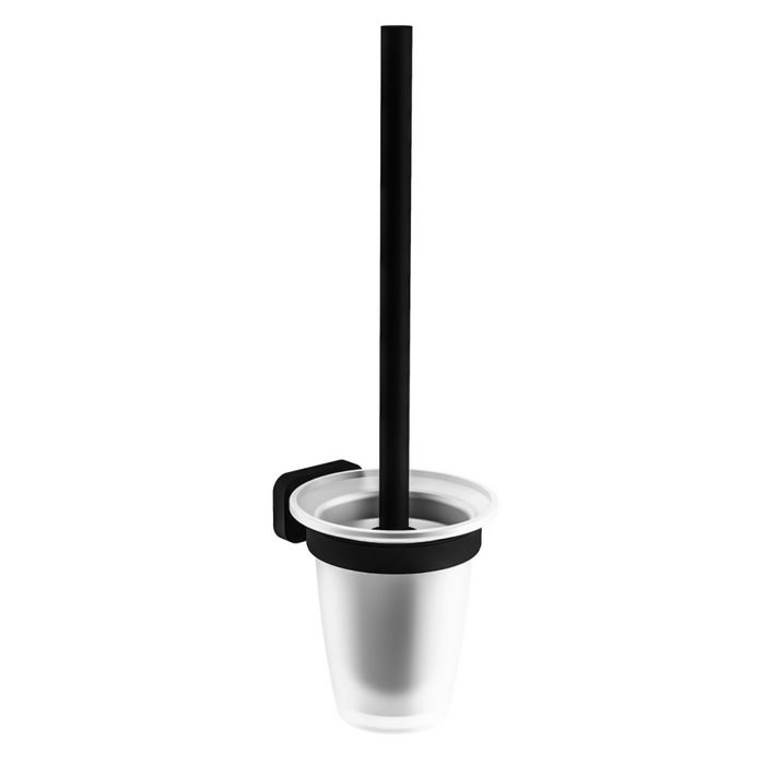 Eastbrook Asti Toilet Brush Holder - Matt Black - Toilet