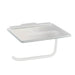 Eastbrook Asti Toilet Roll Holder With Glass Shelf - Matt