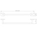 Eastbrook Asti Towel Rail - 600mm Long - Towel Rings
