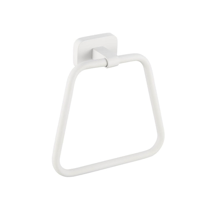 Eastbrook Asti Towel Ring - Matt White - Towel Rings