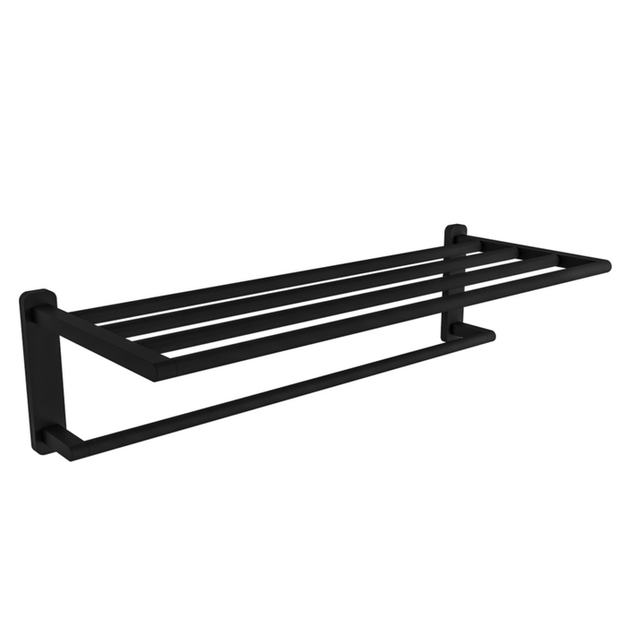 Eastbrook Asti Towel Shelf - 572mm Long - Matt Black