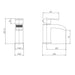 Eastbrook Aston Mono Basin Mixer Tap With Waste - Basin