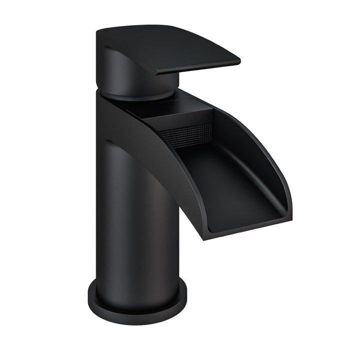 Eastbrook Aston Mono Basin Mixer Tap With Waste - Matt