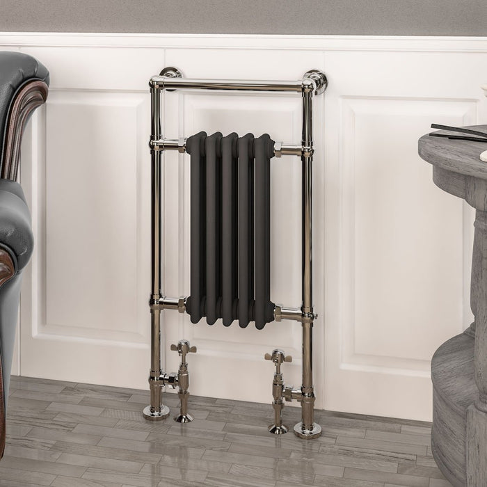 Eastbrook Avon Straight Heated Towel Rail Chrome/Matt