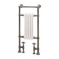 Eastbrook Avon Traditional Radiator - Chrome/Gloss White