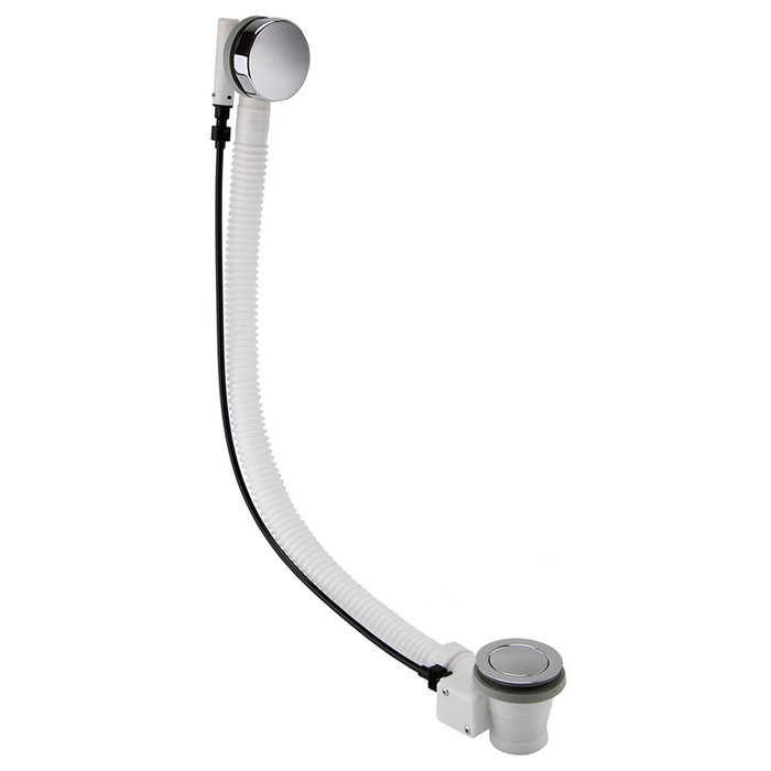 Eastbrook Bath Pop Up Waste And Overflow - Chrome - Bath