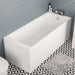 Eastbrook Beaufort Bath End Panel - Matt White - 800mm