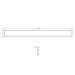 Eastbrook Beauforte Adjustable Reinforced Straight Bath