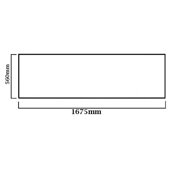 Eastbrook Beauforte Reinforced Bath Front Panel Long