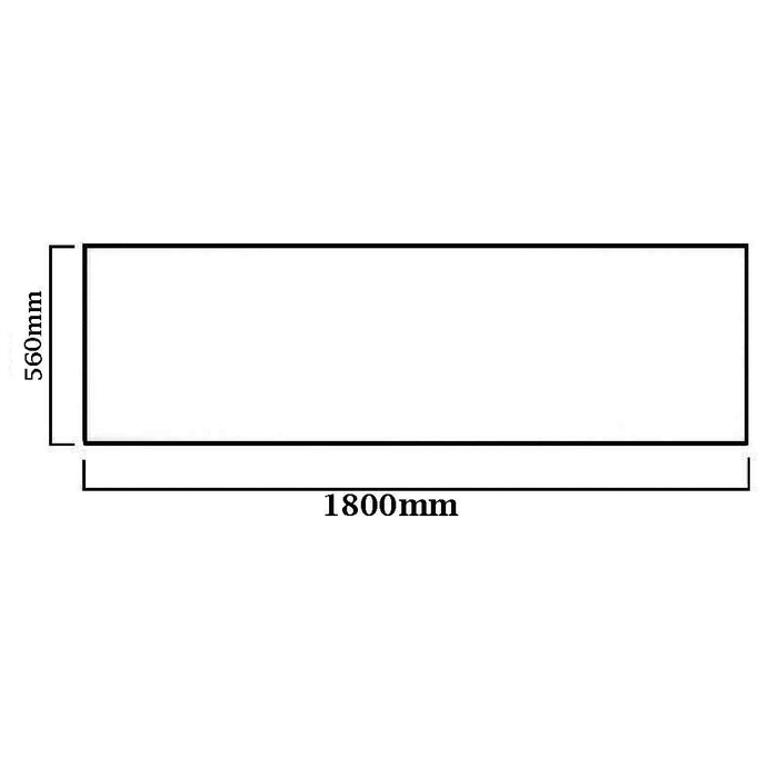 Eastbrook Beauforte Reinforced Bath Front Panel Long