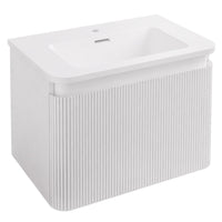 Eastbrook Belice 2 Drawer Fluted Wall Hung Vanity Unit