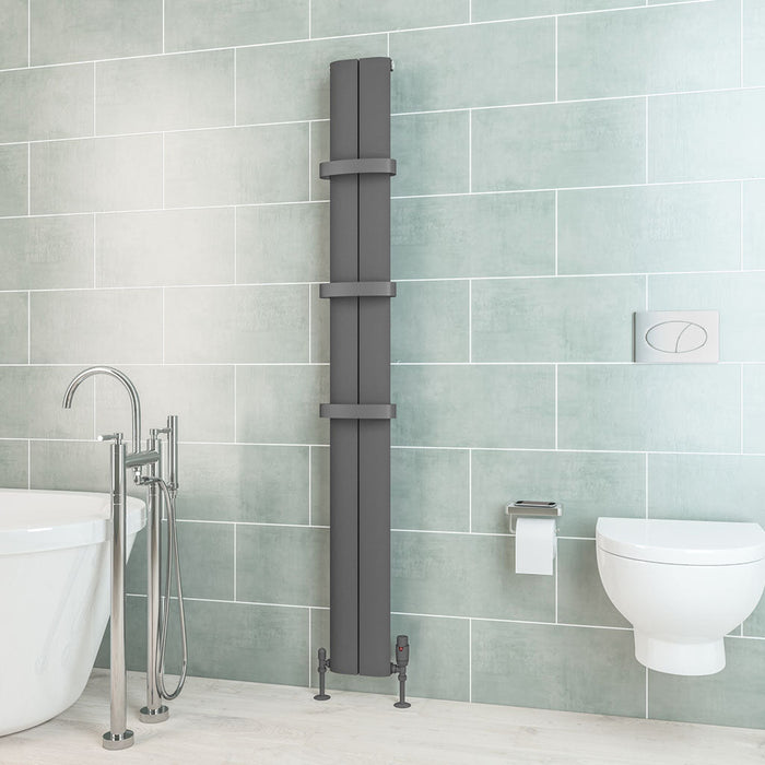 Eastbrook Berlini Aluminium Single Vertical Designer