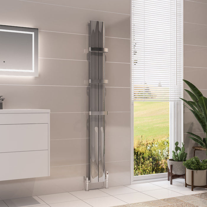 Eastbrook Berlini Aluminium Single Vertical Designer