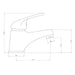 Eastbrook Biava Hi.Flow Mono Basin Mixer Tap With Waste
