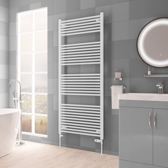 Eastbrook Biava Multirail Straight Heated Towel Rail Matt