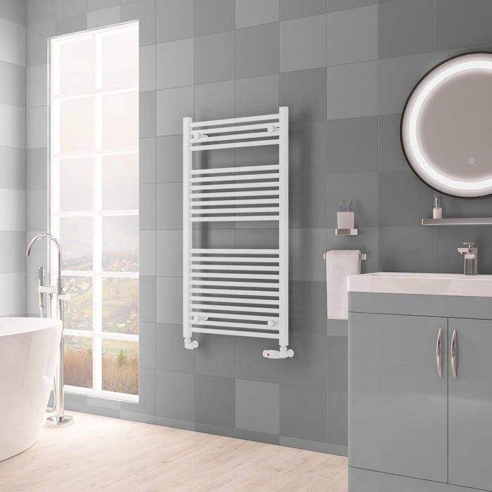 Eastbrook Biava Multirail Straight Heated Towel Rail Matt