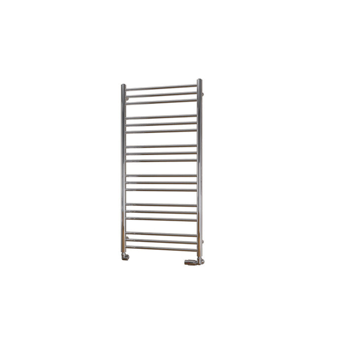 Eastbrook Biava Round Straight Heated Towel Rail Chrome