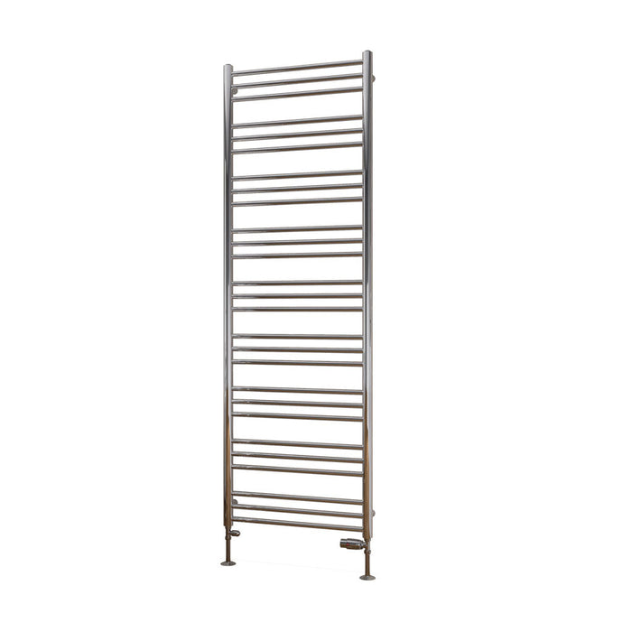 Eastbrook Biava Round Straight Heated Towel Rail Chrome