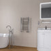 Eastbrook Biava Round Straight Heated Towel Rail Chrome