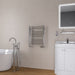 Eastbrook Biava Round Straight Heated Towel Rail Chrome